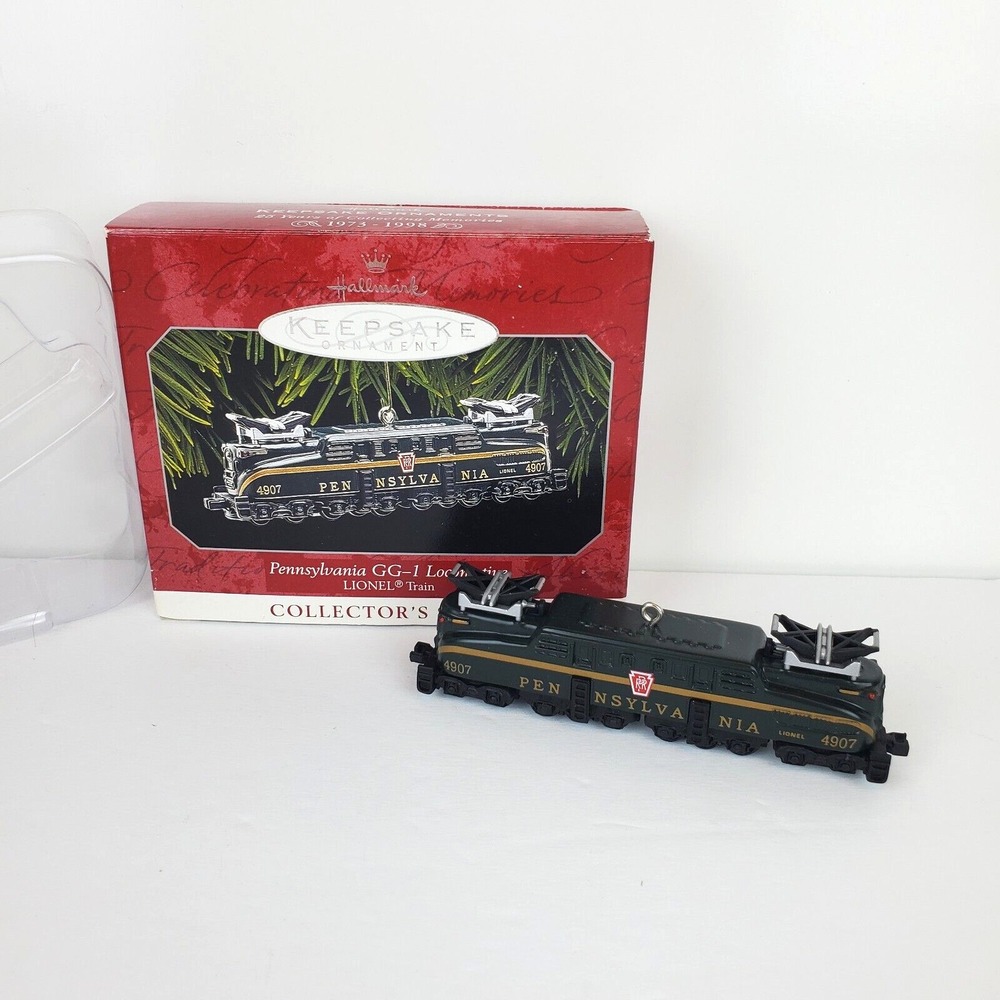 Vintage Hallmark 1998 Lionel Pennsylvania GG-1 Locomotive Ornament #3 in series